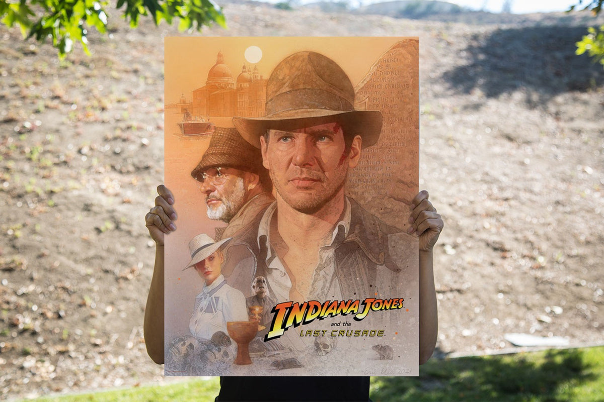 Obtainer of Rare Antiquities Indiana Jones (Art Print)