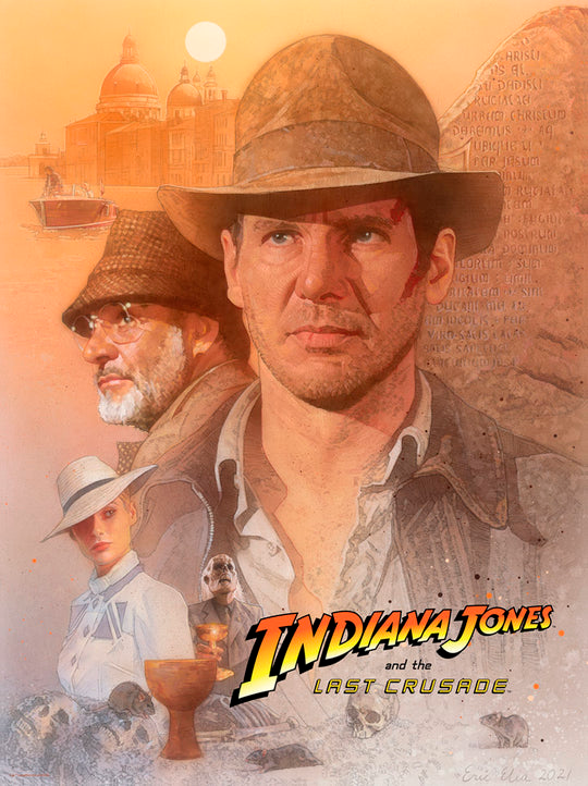 Obtainer of Rare Antiquities Indiana Jones (Art Print)