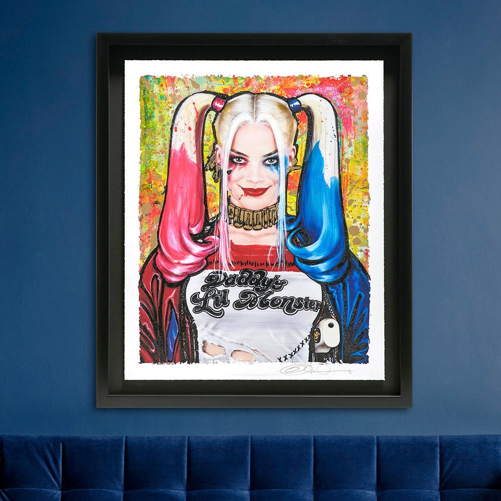 Daddy's Lil Monster DC Harley Quinn (Art Print)