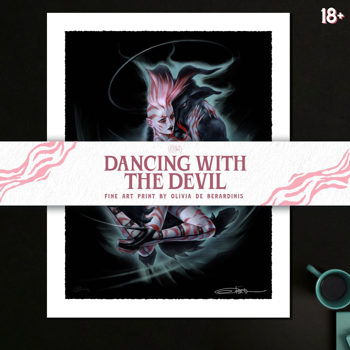 Dancing with the Devil Olivia De Berardinis (Art Print)