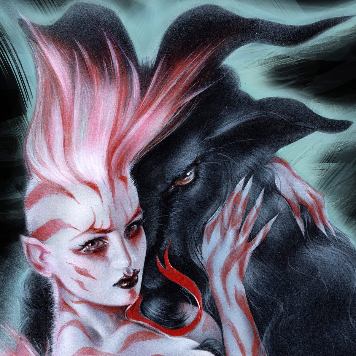 Dancing with the Devil Olivia De Berardinis (Art Print)