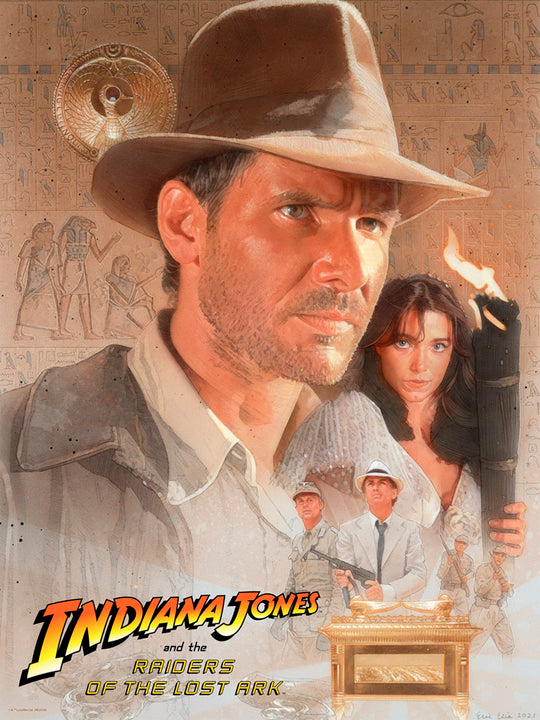 Professor of Archeology Indiana Jones (Art Print)