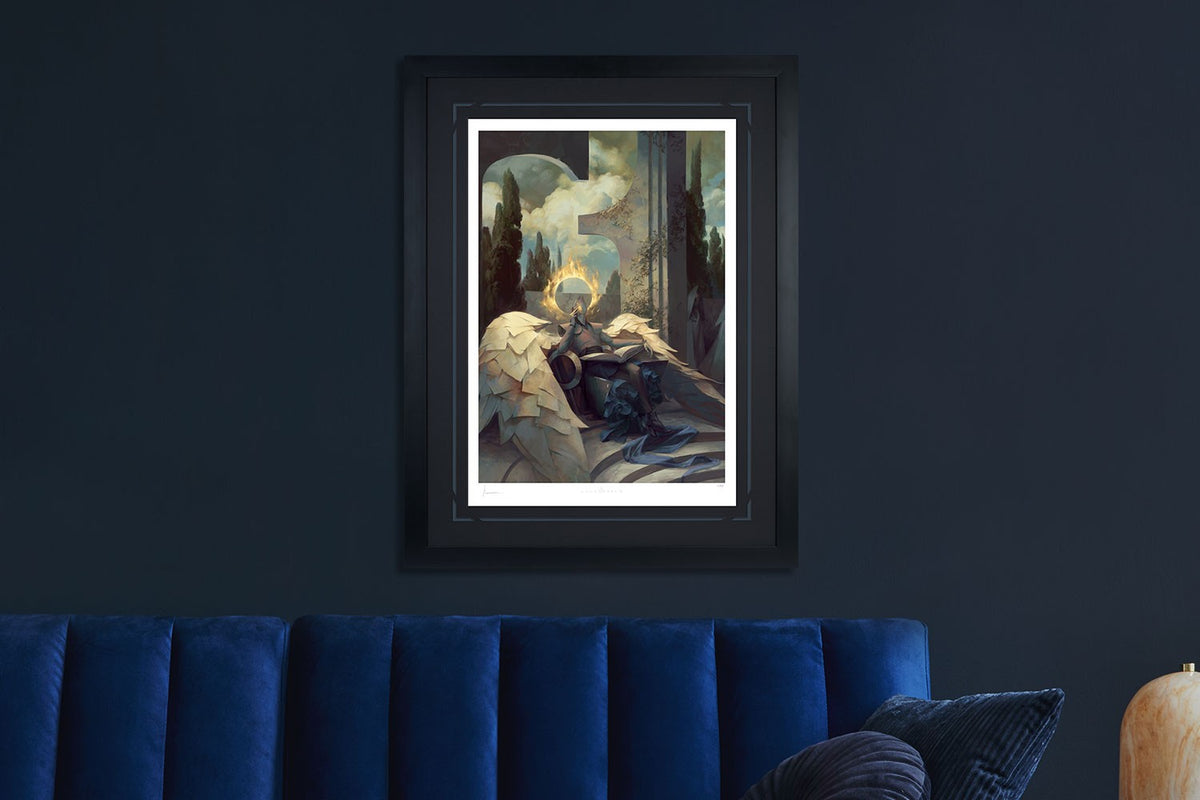 Raziel: Scholar of the Infinite Angelarium (Art Print)