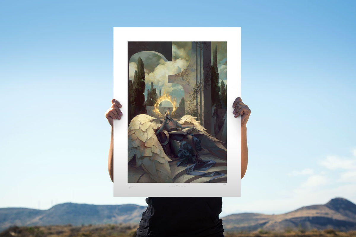 Raziel: Scholar of the Infinite Angelarium (Art Print)