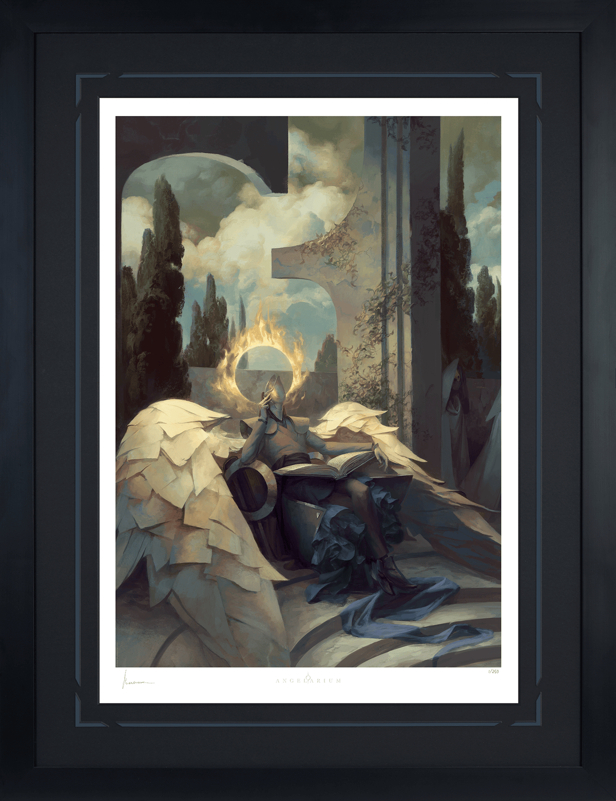 Raziel: Scholar of the Infinite Angelarium (Art Print)