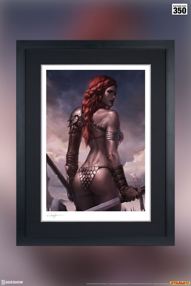 Red Sonja: Birth of the She-Devil (Pre-Battle Version) Dynamite (Art Print)