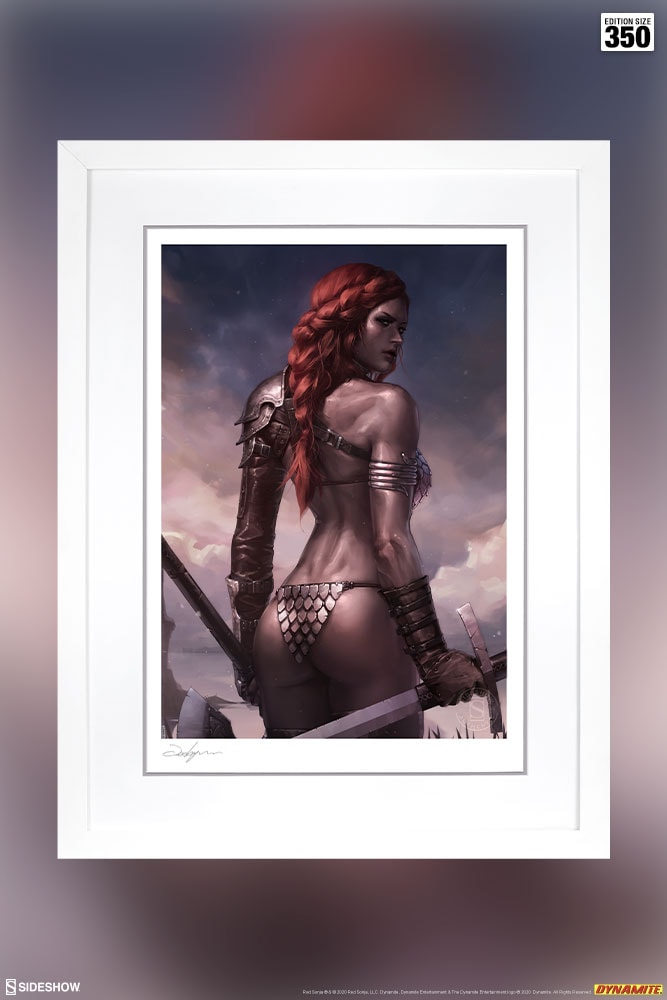 Red Sonja: Birth of the She-Devil (Pre-Battle Version) Dynamite (Art Print)