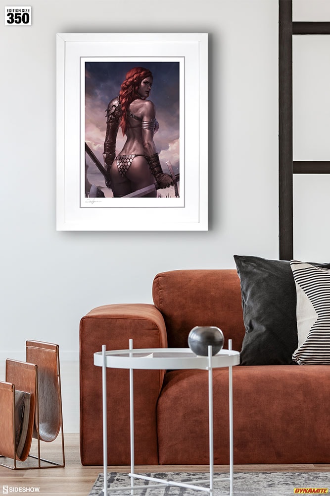Red Sonja: Birth of the She-Devil (Pre-Battle Version) Dynamite (Art Print)