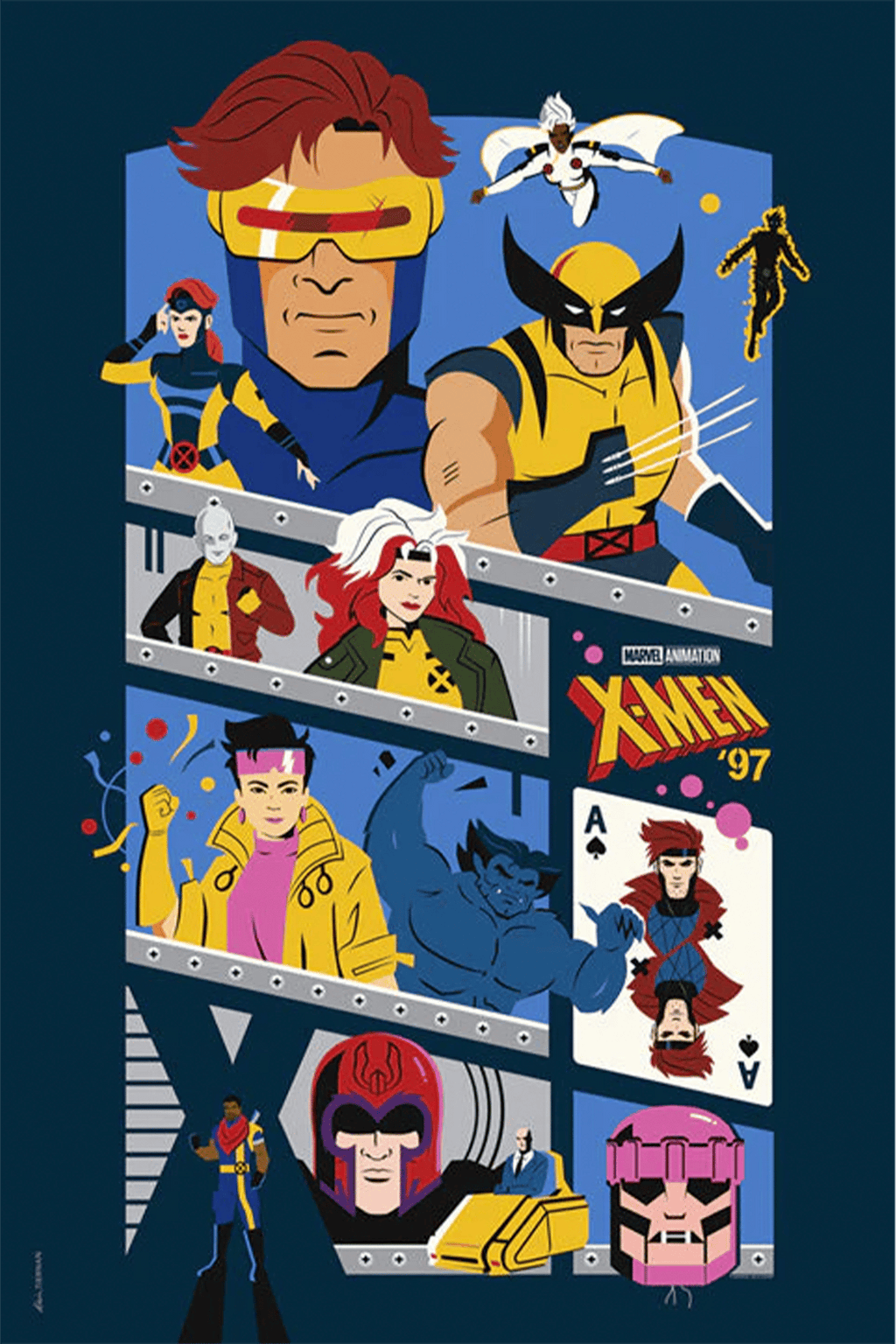 Roll Call '97 Marvel (Art Print)