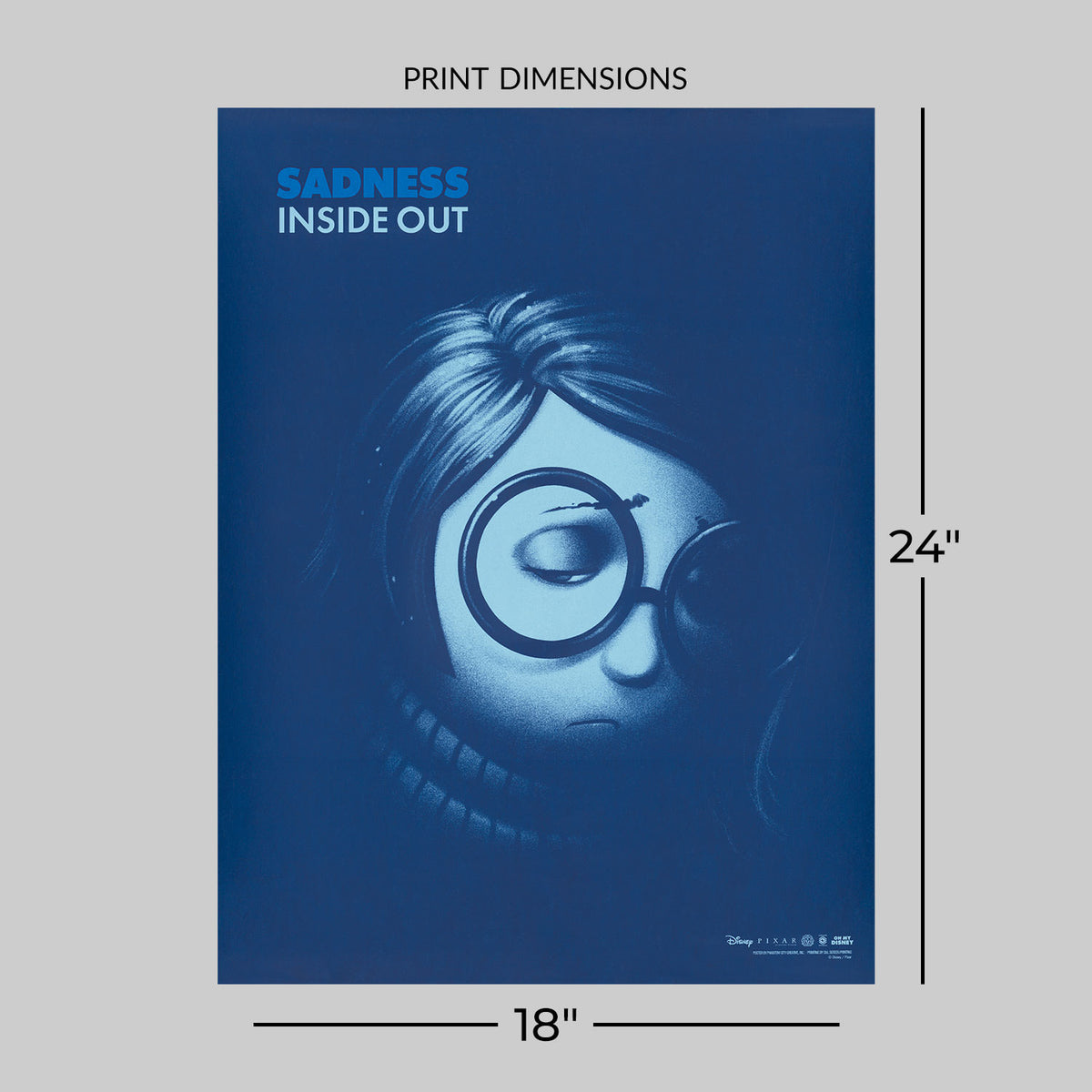 Disgust (Inside Out) Disney (Art Print)