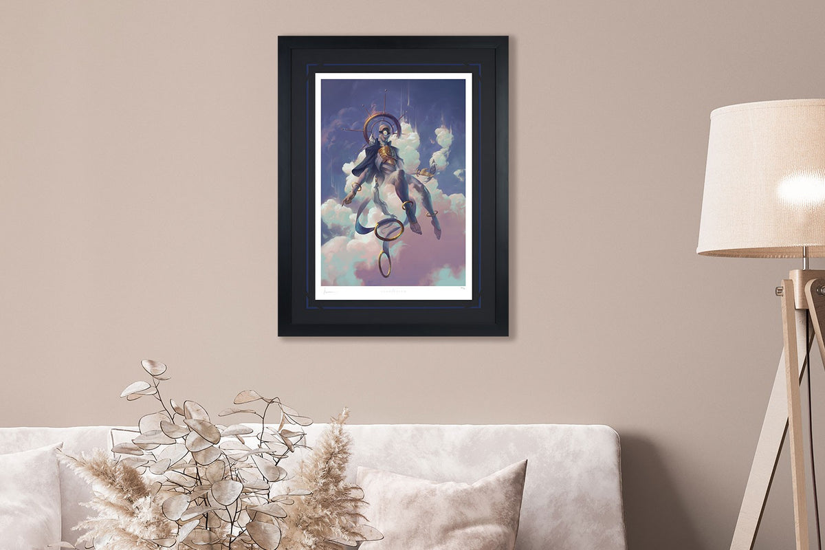 Sahaqiel: In the Great Expanse Angelarium (Art Print)