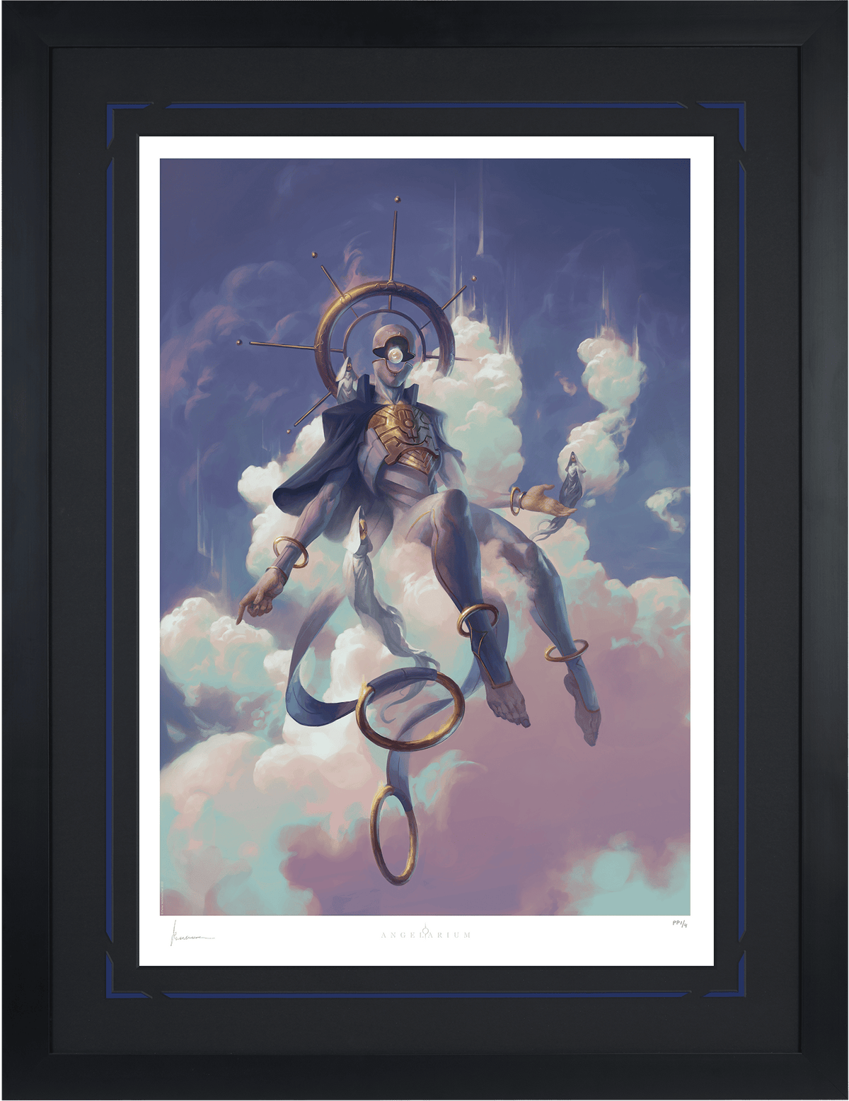 Sahaqiel: In the Great Expanse Angelarium (Art Print)