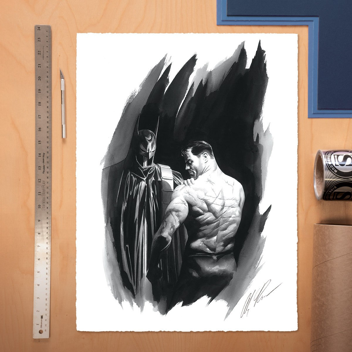Batman: Scars DC (Art Print)