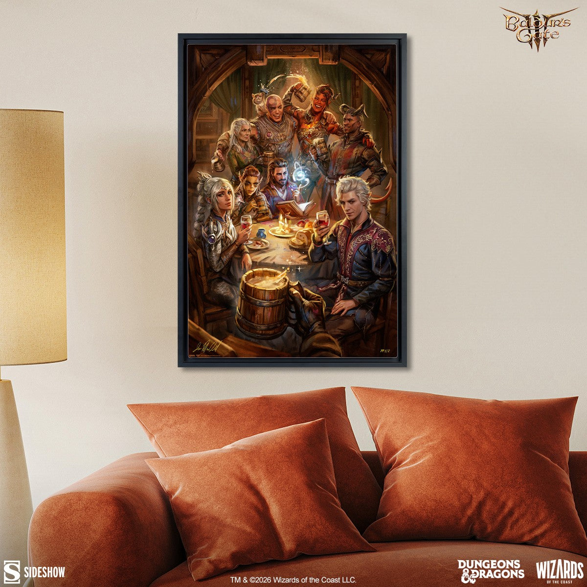 Baldur's Gate III: The Elfsong Tavern (Art Print)