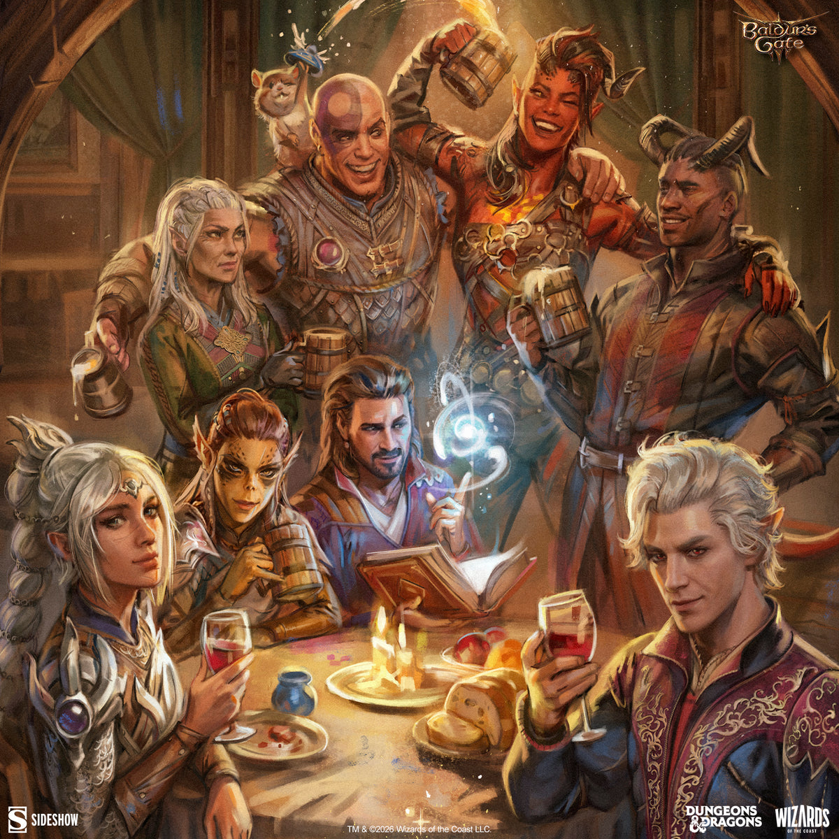 Baldur's Gate III: The Elfsong Tavern (Art Print)