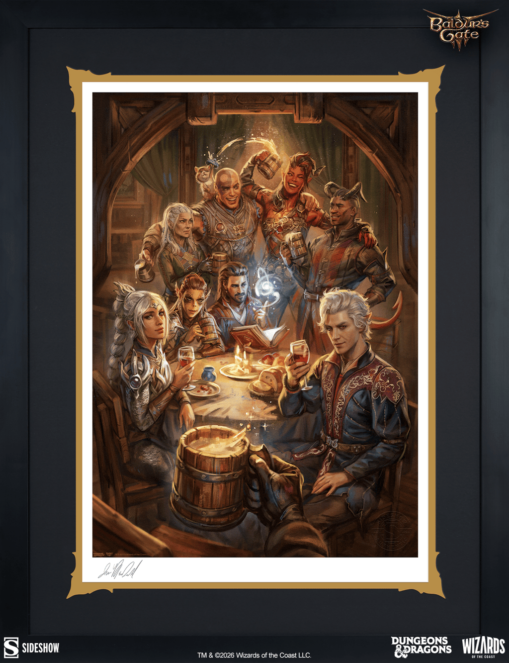 Baldur's Gate III: The Elfsong Tavern (Art Print)