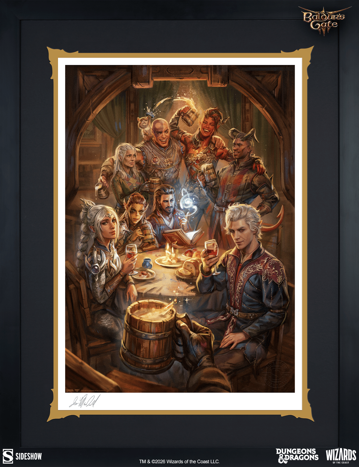 Baldur's Gate III: The Elfsong Tavern (Art Print)