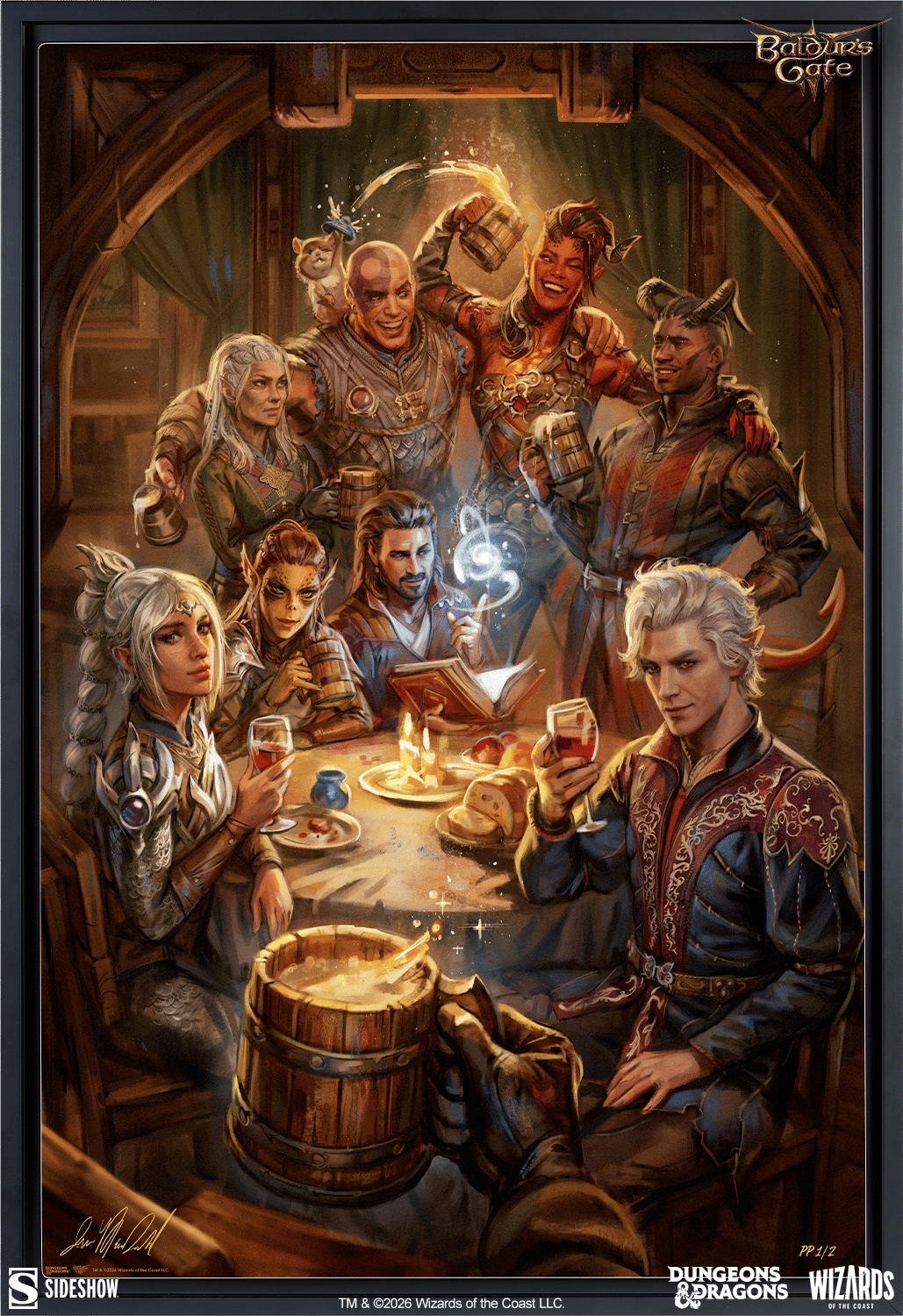 Baldur's Gate III: The Elfsong Tavern (Art Print)