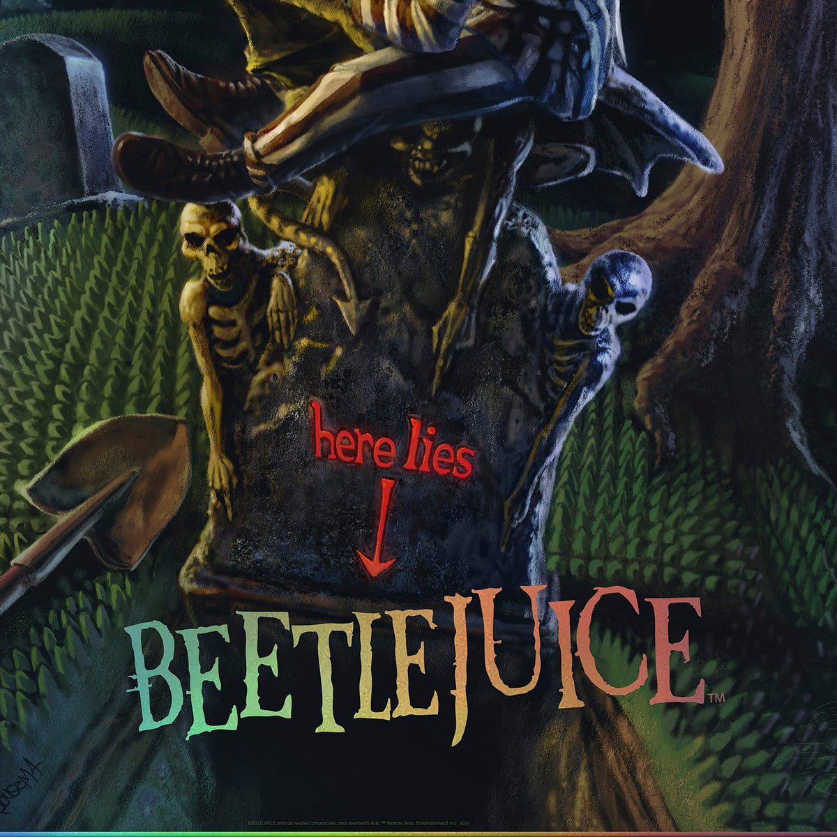 Beetlejuice: The Ghost With the Most (Movie Poster)