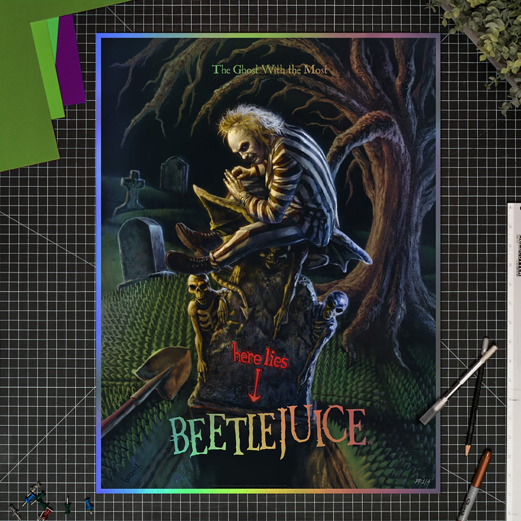 Beetlejuice: The Ghost With the Most (Movie Poster)
