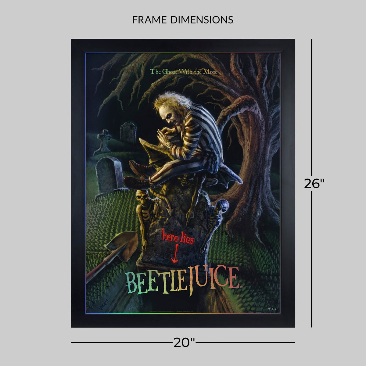 Beetlejuice: The Ghost With the Most (Movie Poster)