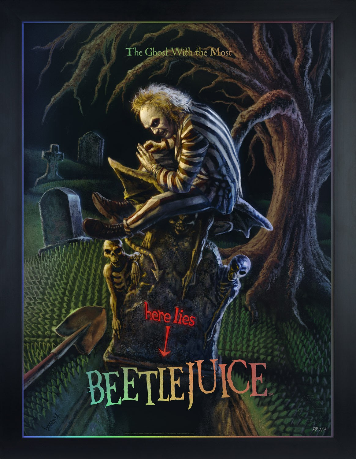 Beetlejuice: The Ghost With the Most (Movie Poster)