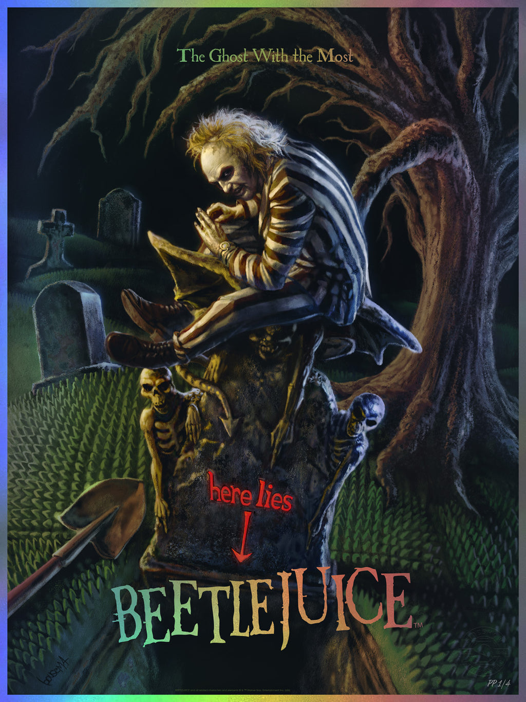 Beetlejuice: The Ghost With the Most (Movie Poster)