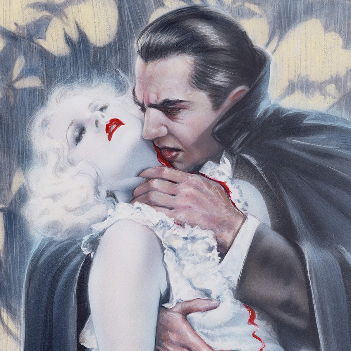 Dracula: The Kiss Universal Monsters Count Dracula Dracula (Art Print)