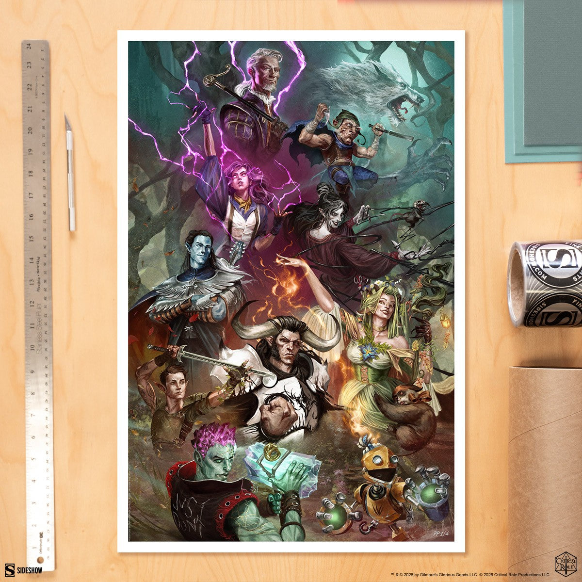 Critical Role: Legends of Exandria (Art Print)