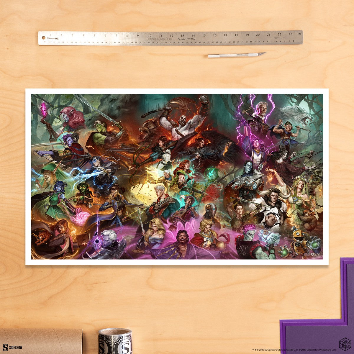 Critical Role: Legends of Exandria (Art Print)