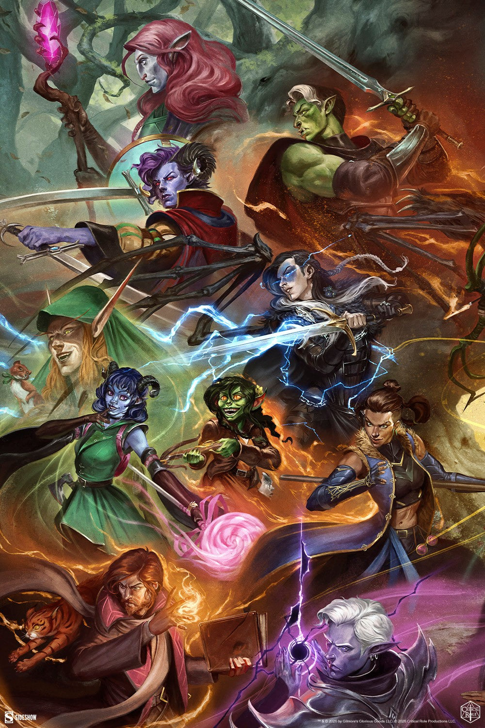 Critical Role: Legends of Exandria (Art Print)
