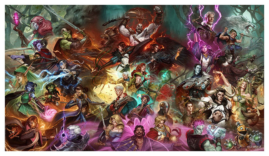 Critical Role: Legends of Exandria (Art Print)