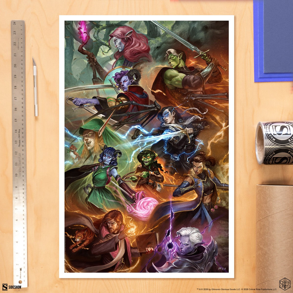 Critical Role: Legends of Exandria (Art Print)