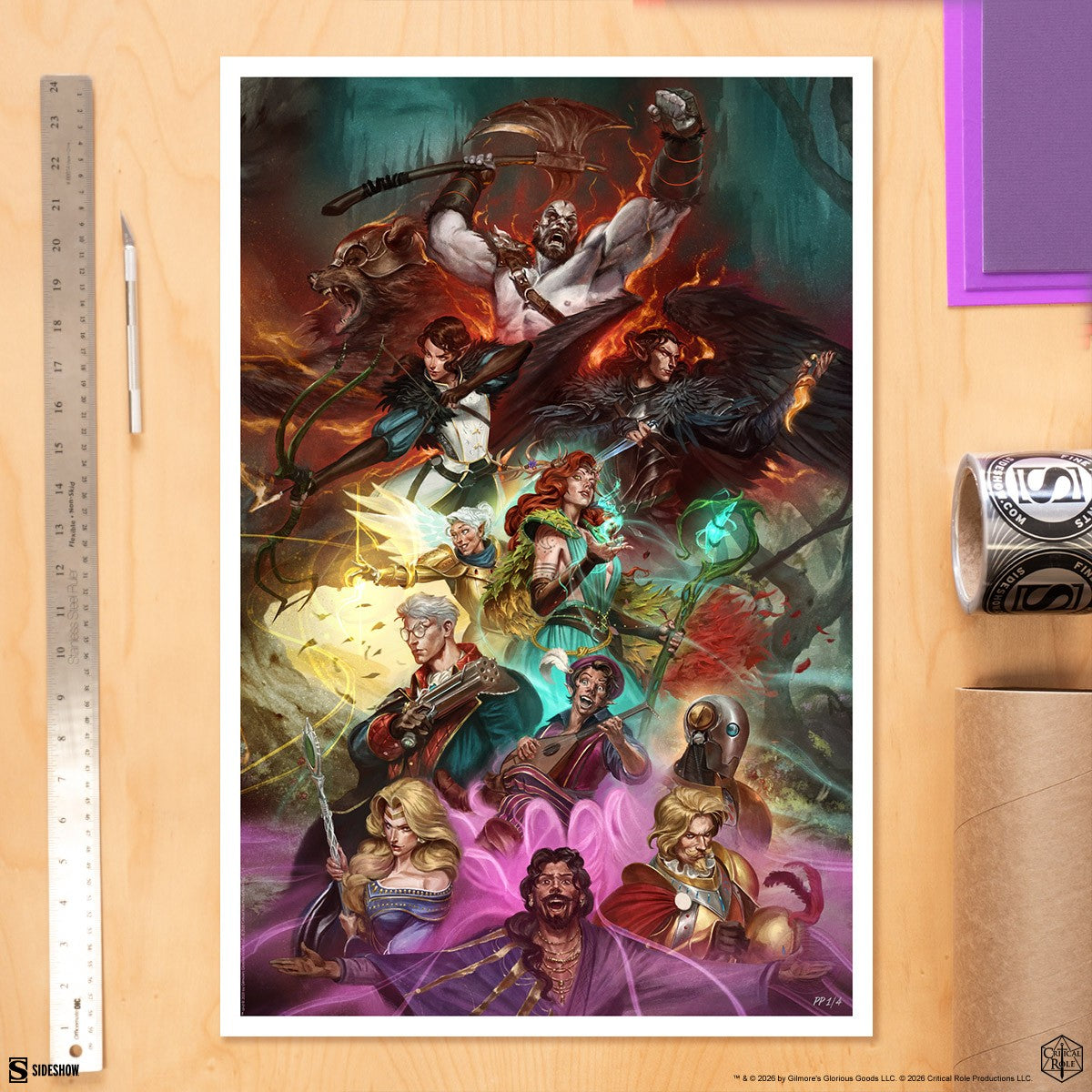 Critical Role: Legends of Exandria (Art Print)