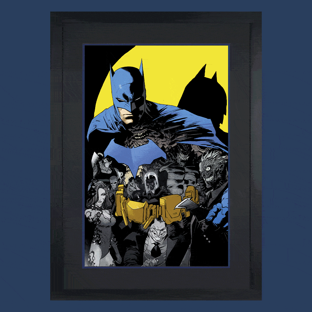 Batman #1 (High-Gloss Black Edition) DC (Art Print)