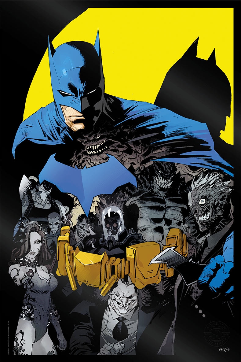 Batman #1 (High-Gloss Black Edition) DC (Art Print)