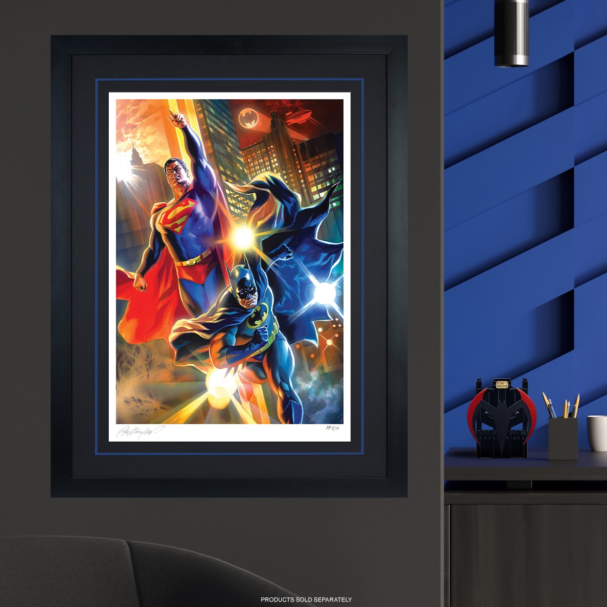 Batman & Superman: World's Finest DC (Art Print)