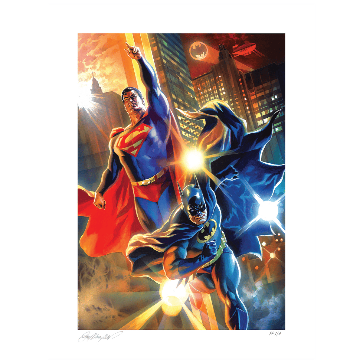 Batman & Superman: World's Finest DC (Art Print)