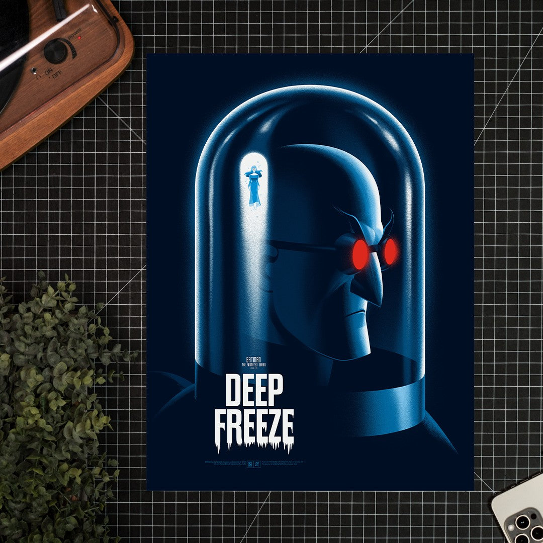 Batman The Animated Series: Deep Freeze DC Mr. Freeze (Art Print)