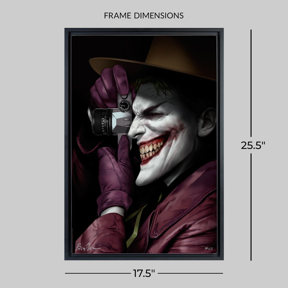 Batman: The Killing Joke Reprise DC The Joker (Art Print)
