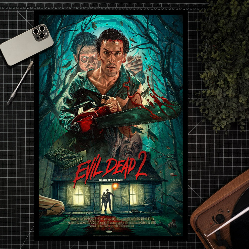 Evil Dead 2: Dead By Dawn Evil Dead II Ash Williams (Art Print)