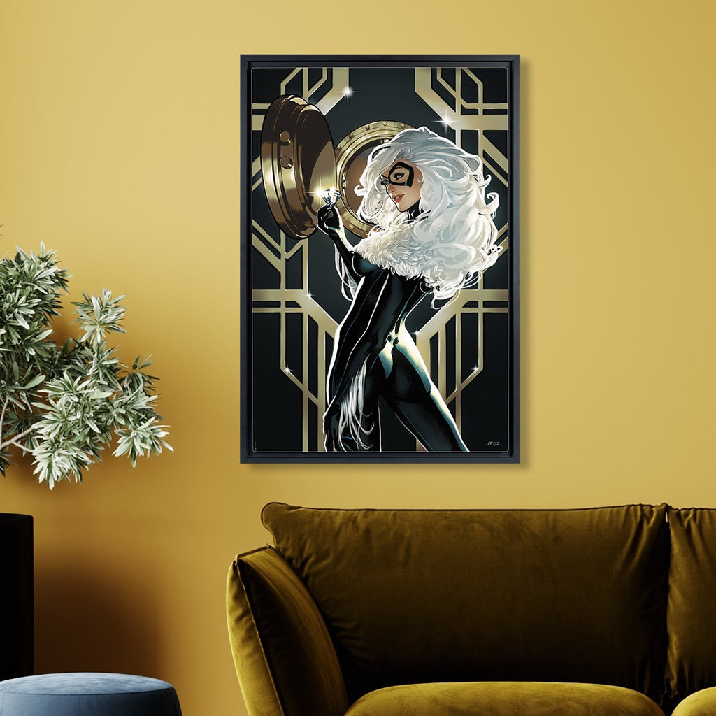 Black Cat Marvel (Art Print)
