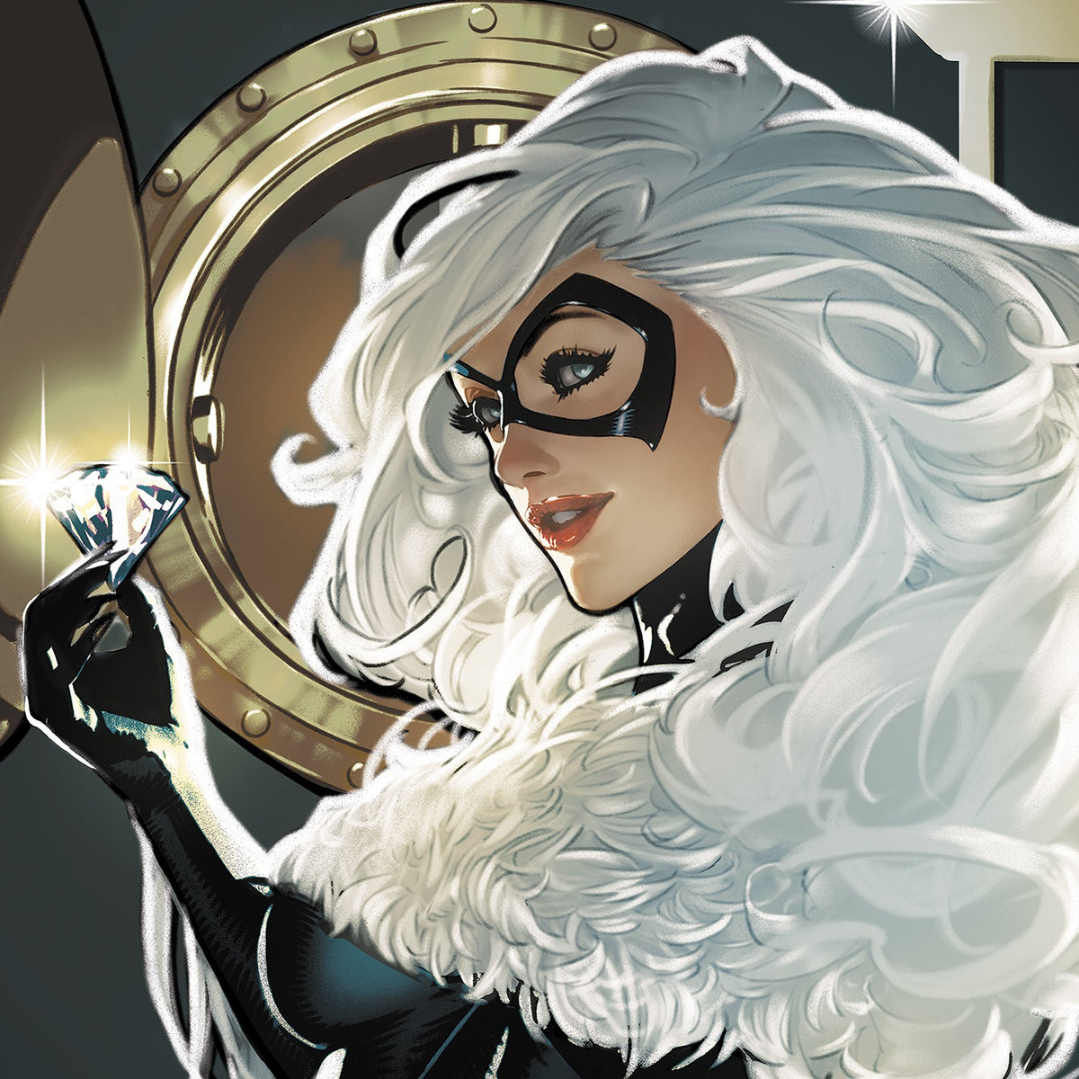 Black Cat Marvel (Art Print)