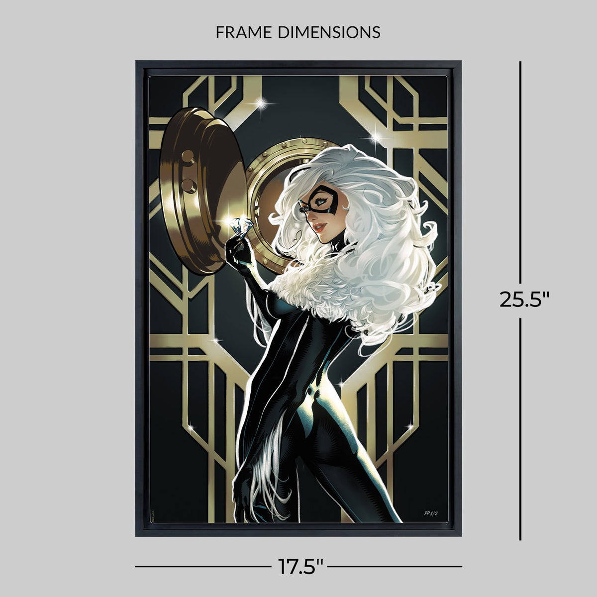 Black Cat Marvel (Art Print)