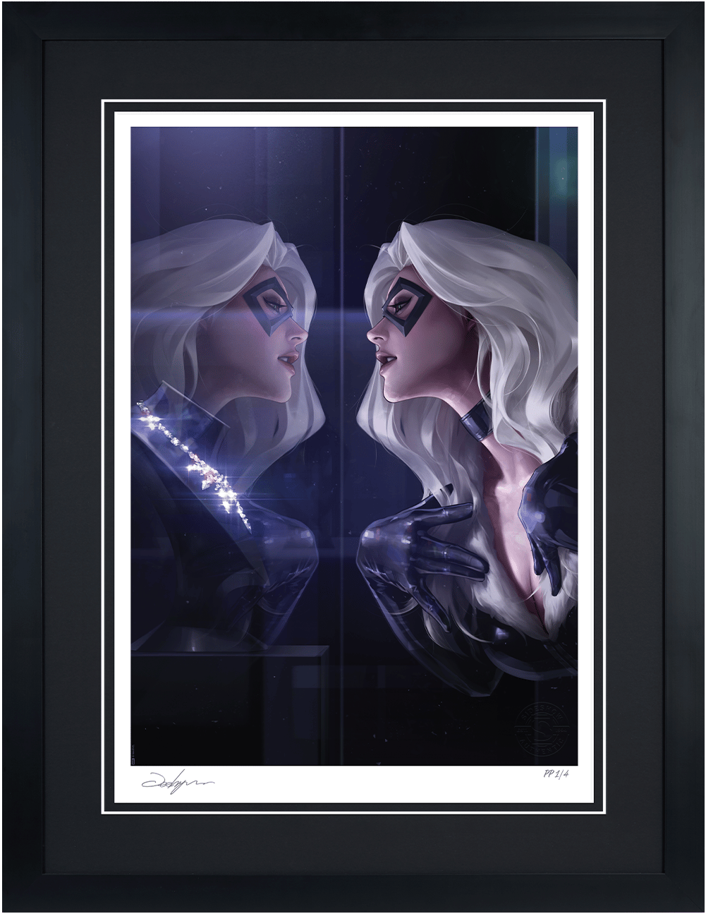 Black Cat Marvel (Art Print)