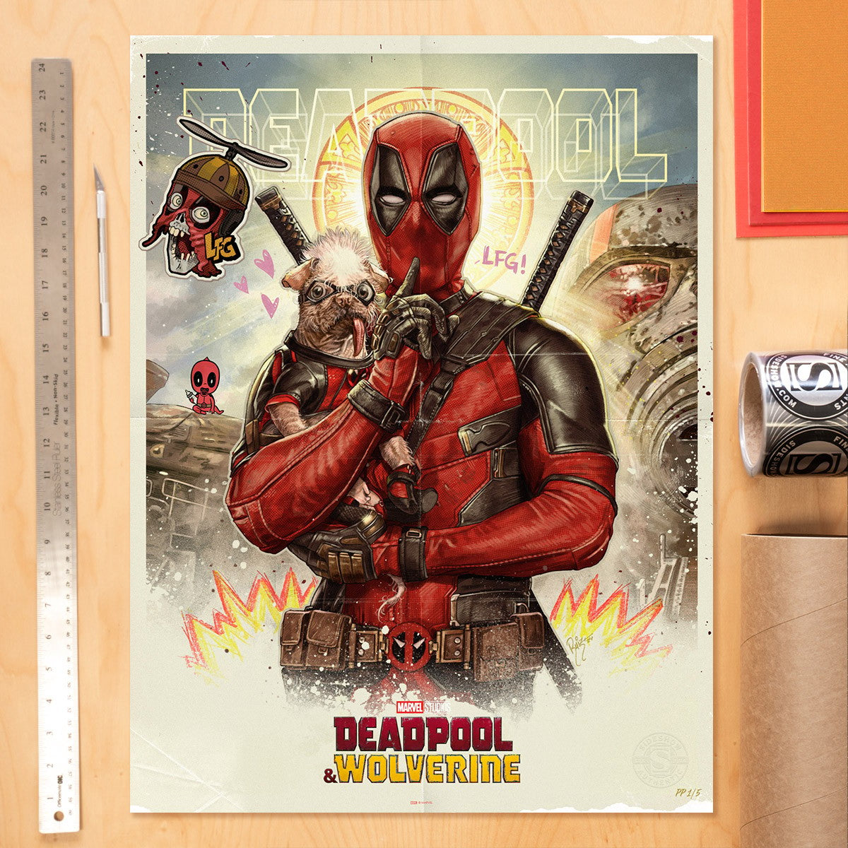 Come Together: Deadpool Marvel (Movie Poster)