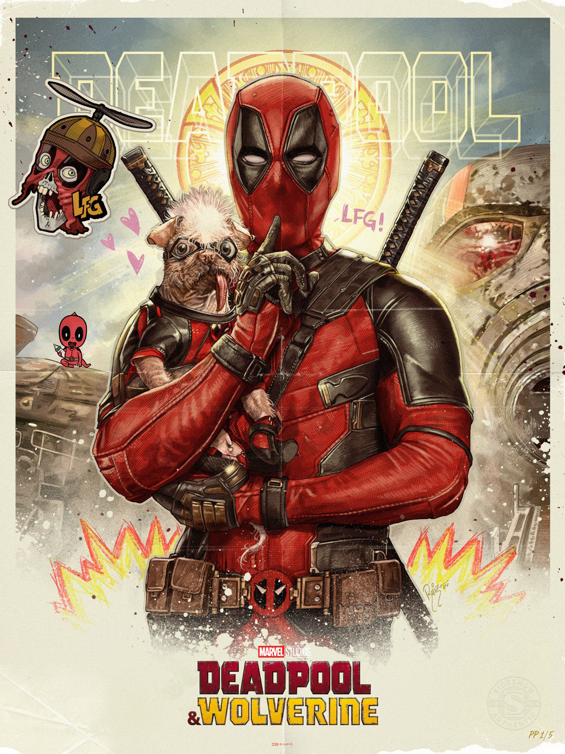 Come Together: Deadpool Marvel (Movie Poster)