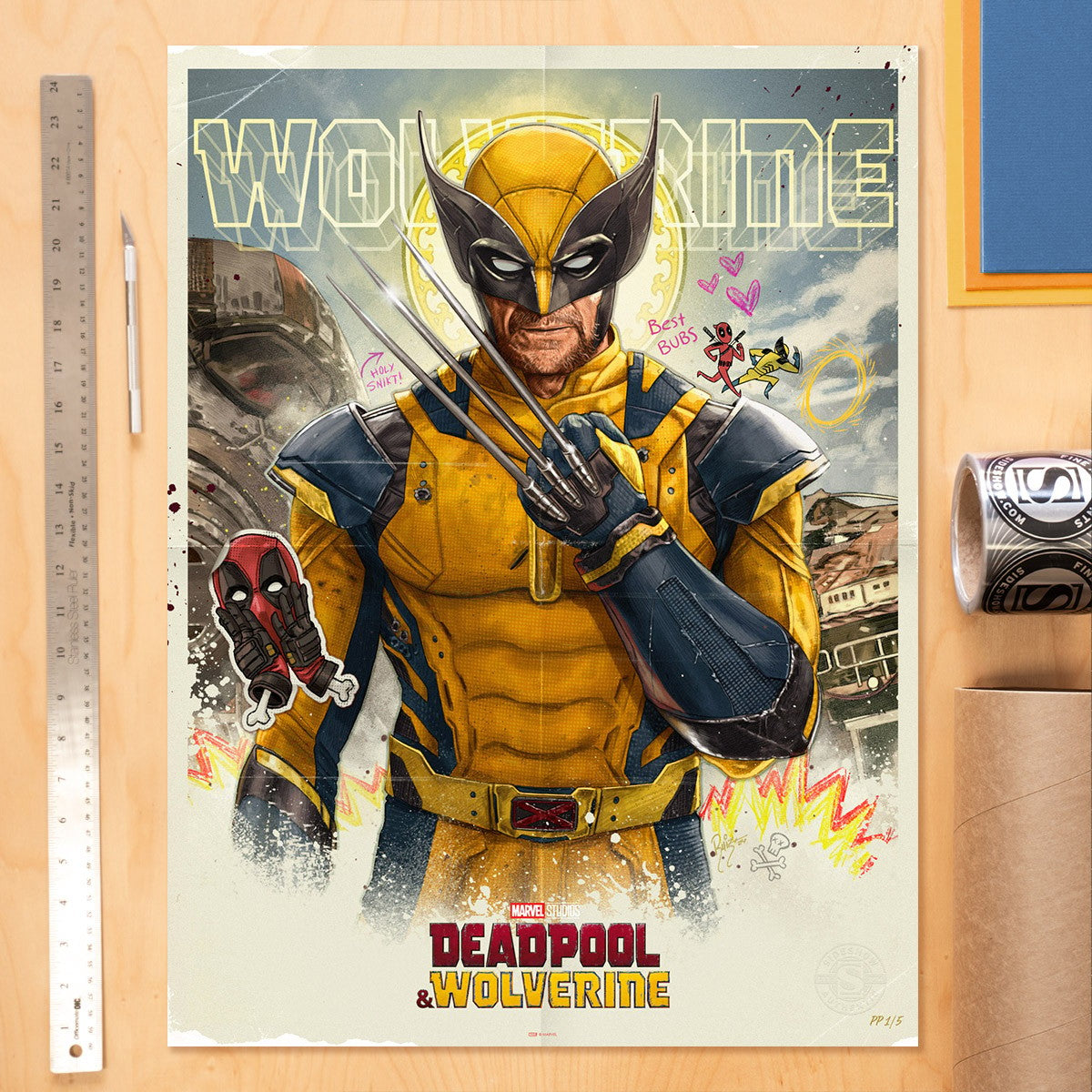 Come Together: Deadpool Marvel (Movie Poster)
