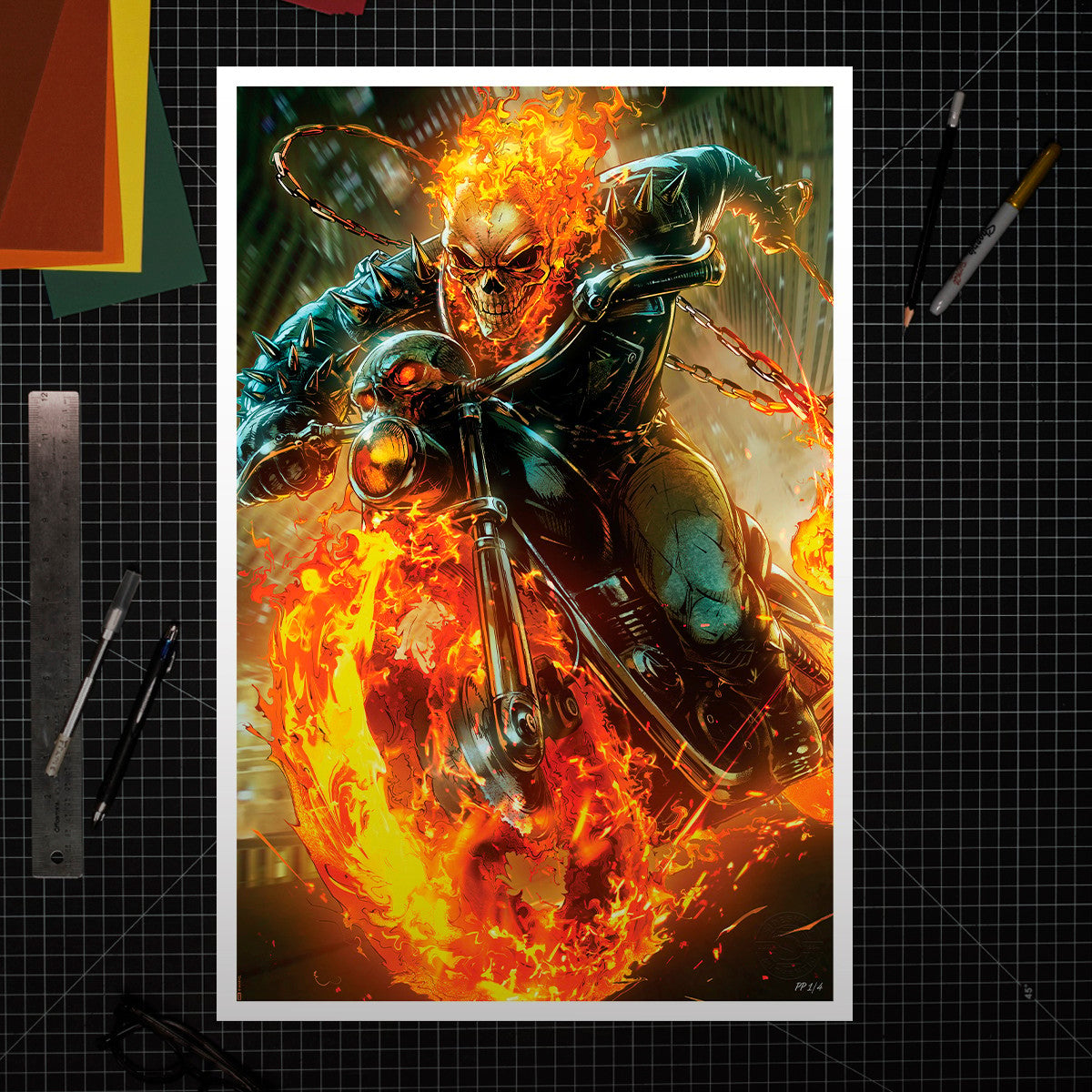 Cosmic Ghost Rider Marvel (Art Print)