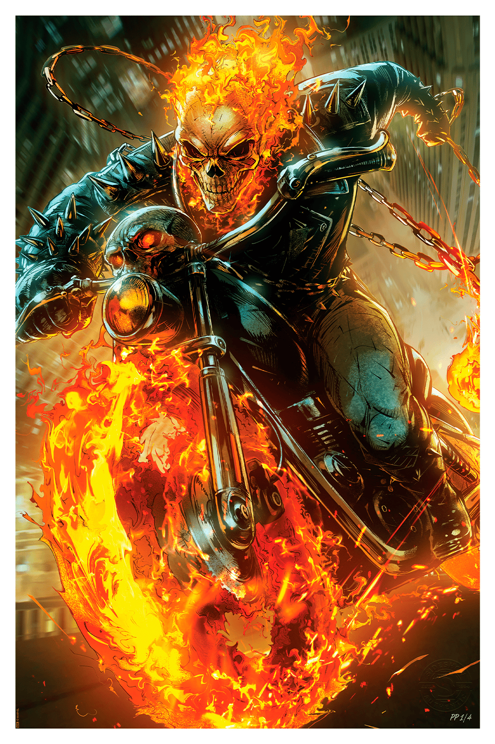 Cosmic Ghost Rider Marvel (Art Print)